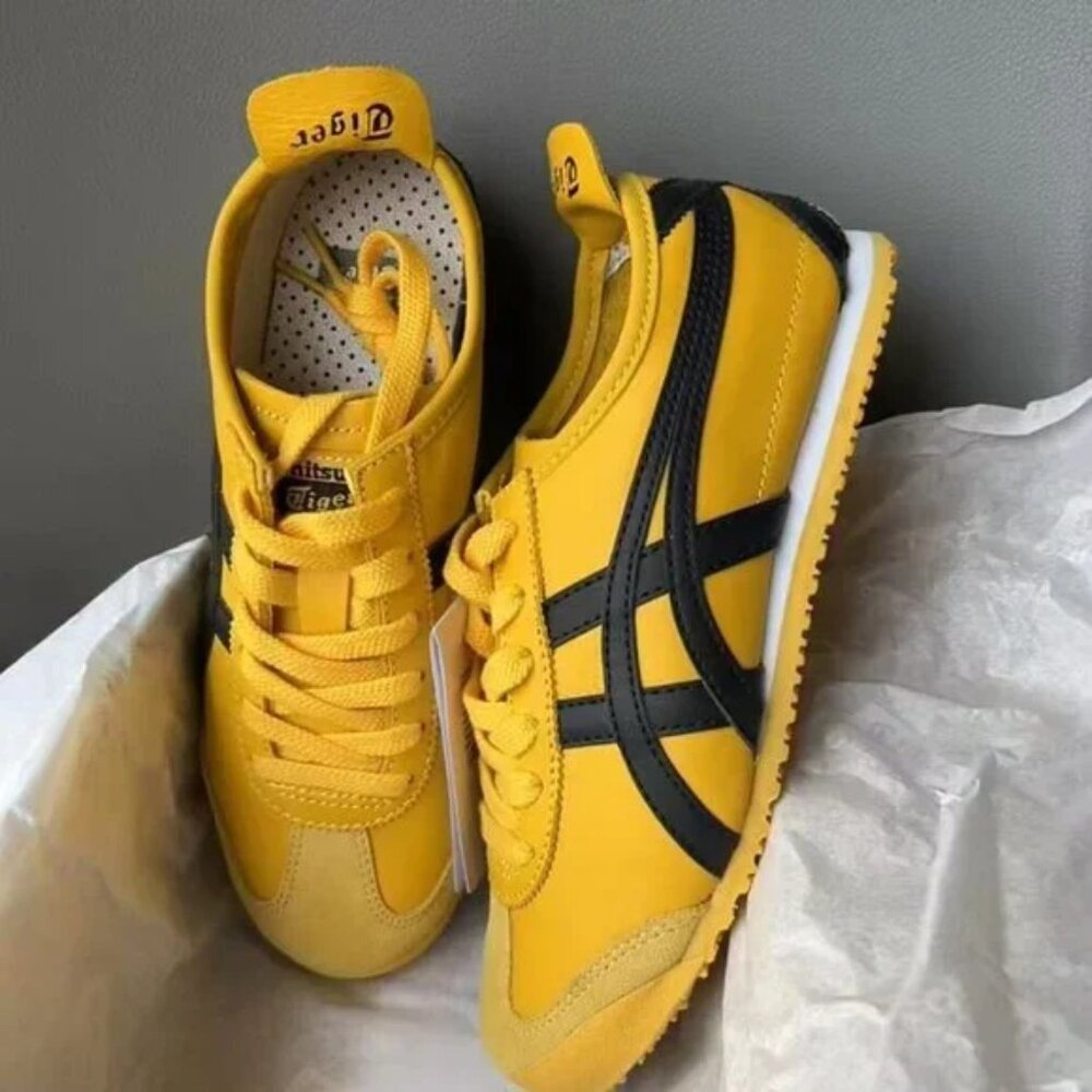 Onitsuka Tiger Yellow MEXICO 66 SLIP-ON Series Sneakers - Picture 5 of 6